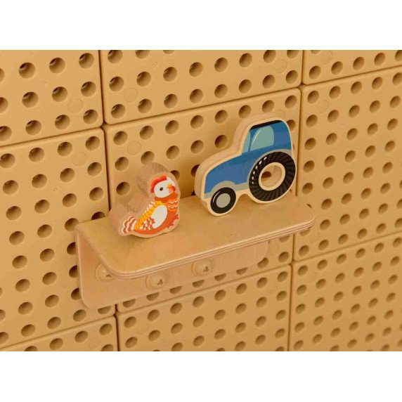 MASTERKIDZ Priedų lentyna 20 cm - STEM Mokslinių tyrimų ir kūrybiškumo lentelė