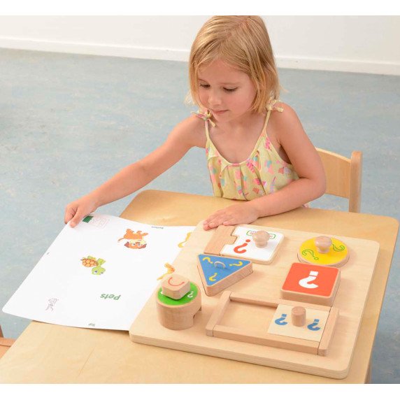 MASTERKIDZ Edukacinė lenta Atminties mokymosi Montessori