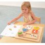 MASTERKIDZ Edukacinė lenta Atminties mokymosi Montessori