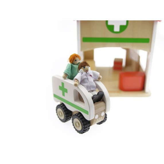 MASTERKIDZ Mini Ligoninės Medinis Modelis Rinkinys