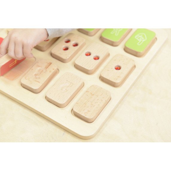 MASTERKIDZ Montessori Skaitymo Bylaudoku Lentelė