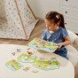 VIGA Mediniai tinkleliai suverti Jesus Montessori fermos gyvūnai
