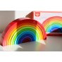 TOOKY TOY Medinis galvosūkis Montessori Vaivorykštė