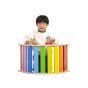 VIGA Medinis Svirplio Tiltas 2 į 1 Montessori Vaivorykštės Kiškis