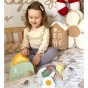 TOOKY TOY Medinis Tosteris Pastelinis Pusryčių Rinkinys