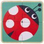 TOOKY TOY dėžutė XXL Montessori lopšelis 6in1 pojūčių dėžė 19-24 mėnesiai