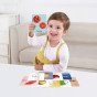 TOOKY TOY dėžutė XXL Montessori edukacinė 6in1 jutimo dėžutė 7-8 mėnesiai