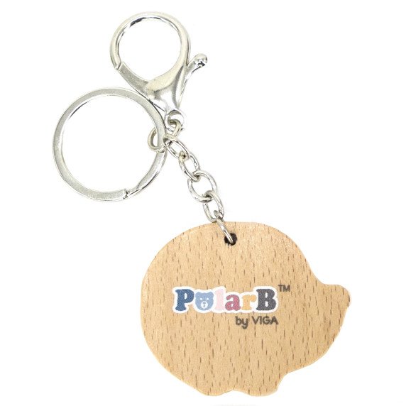 VIGA Medinis keychain su šupuarke Hedgehog