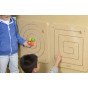 MASTERKIDZ Montessori Spiralinis labirintas slinkimo lentynėlėje