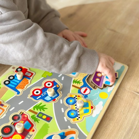 TOOKY TOY medinis Montessori galvosūkis 