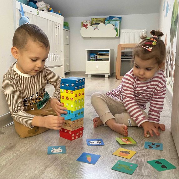 TOOKY TOY Gyvūnų Žaidimų Salė 82 vnt.