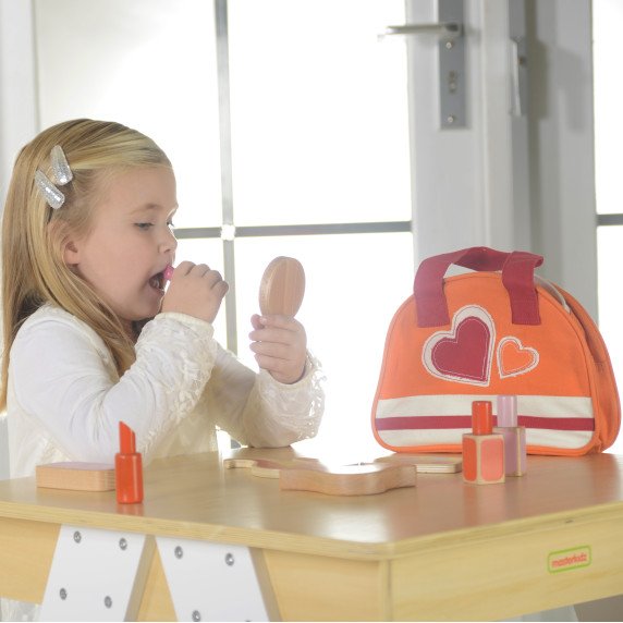 MASTERKIDZ Mažos Stilistės Grožio Studijos Rinkinys su Krepšiu