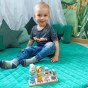 VIGA PolarB medinis edukacinis galvosūkis su Montesori gyvūnais