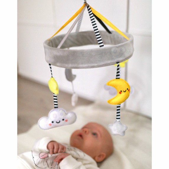 TOOKY TOY dėžutė XXL Montessori mokomoji dėžutė 7in1 jautriems pojūčiams 0-2 mėnesiai