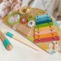TOOKY TOY Daugiafunkcinis Instrumentų Muzikos Centras Ksilofonas Ratų Grotuvas Būgnas Simbalas Valgomoji Įranga