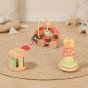 TOOKY TOY „Mergaitės vaikštantis paukštėlis“ 3 į 1 vystymosi žaidimų rinkinys