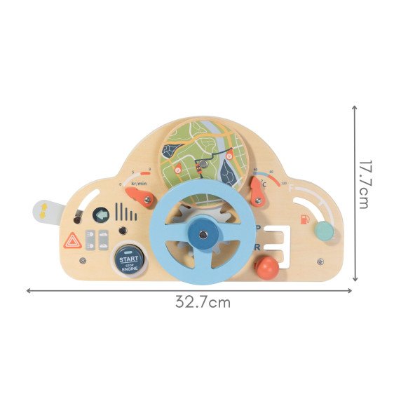 Medinis edukacinis vairas TOOKY TOY 3+ metų vaikams