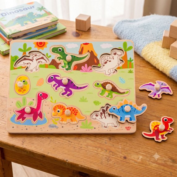TOOKY TOY Medinis Montesori gyvatės formų galvosūkis
