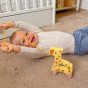 TOOKY TOY Medinis viliojamas žirafas