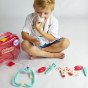 WOOPIE Mažojo gydytojo medicininis rinkinys Gydytojas krepšelyje + Priedai.