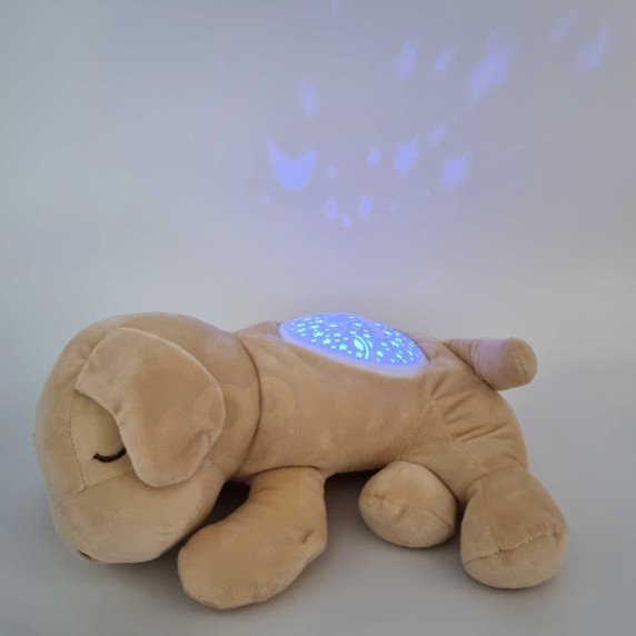Minkštas žaislas Woopie 2-in-1 projektorius miegančiam šunui