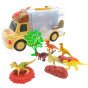 WOOPIE Rinkinys Automobiliui 2in1 Lagaminas + Dinozaurų Figūrėlės 6 vnt.