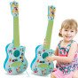 WOOPIE akustinė gitara vaikams Žalia 43 cm