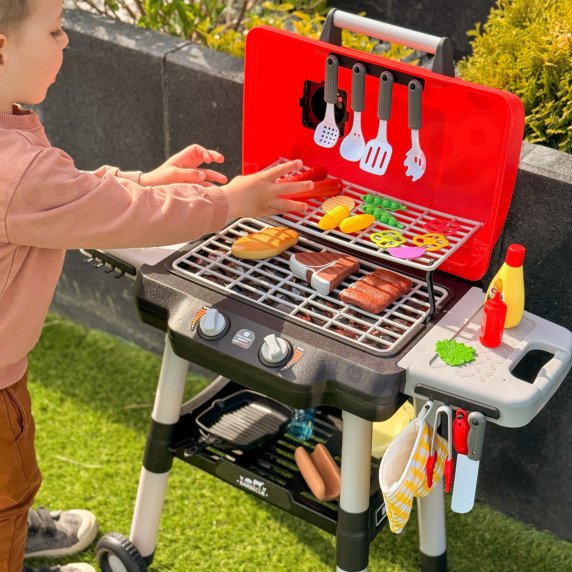WOOPIE Grill Barbecue Sodo virtuvės interaktyvus LED komplektas XL, 31 vnt.