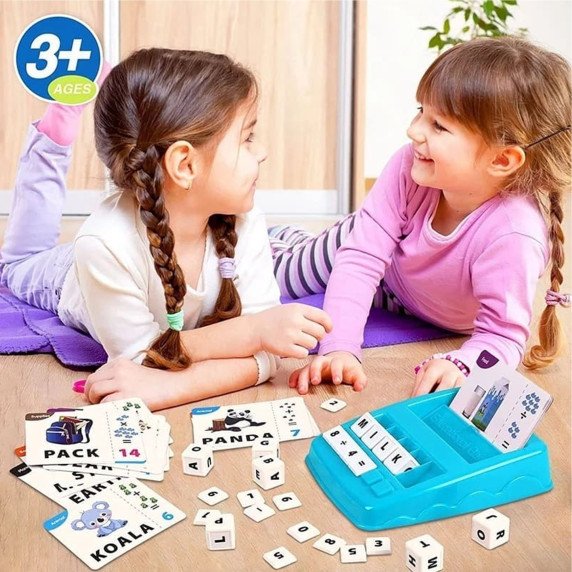 WOOPIE Edukacinė žaidimų sistema mokytis anglų kalbos ir matematikos