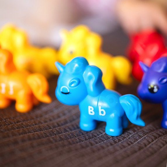 WOOPIE Montessori figūrėlės ugdymo rinkinys vienaragiai 