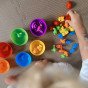WOOPIE Montessori mokomasis žaidimas Spalvų rūšiavimas Gyvūnai 44 vnt.