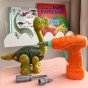 WOOPIE Dinozaurų rinkinys su sukimu + gręžtuvas, 31 vnt.