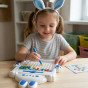 WOOPIE Magnetinė lenta vaikams Montesori MagPad Kiškis