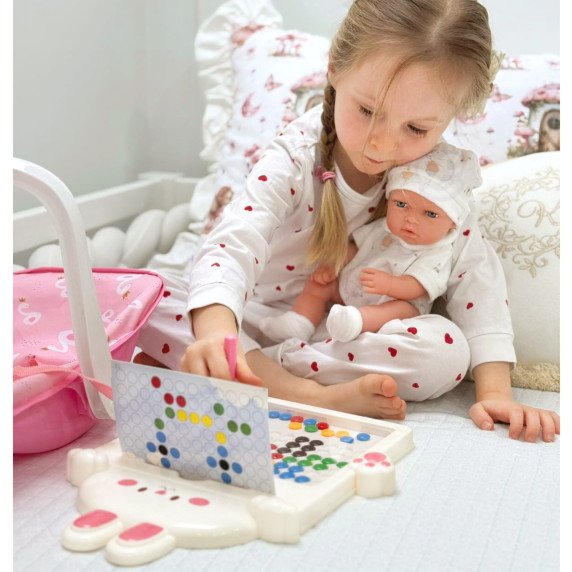 WOOPIE Magnetinė lentelė vaikams Montessori MagPad triušiukas