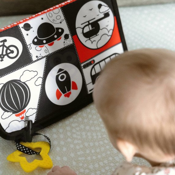 WOOPIE ŽALIA XXL Montessori jutimo ir švietimo dezė 6 į 1 FSC