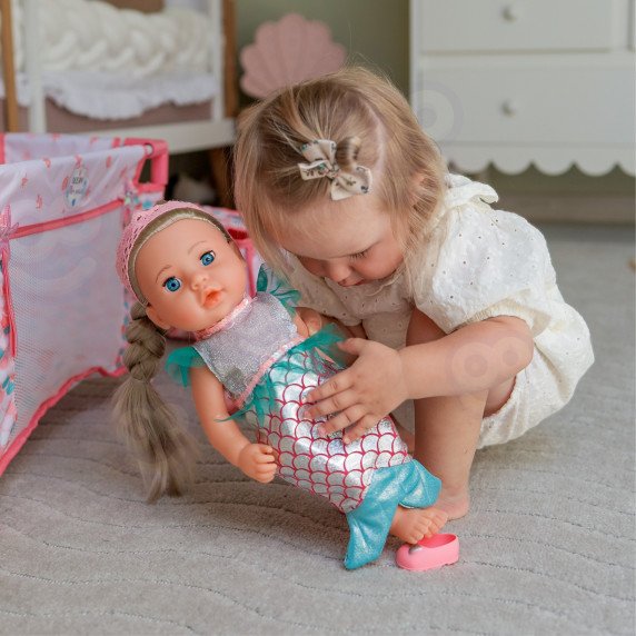 WOOPIE ROYAL Kūdikis lėlė 36 cm Žuvytė interaktyvus rinkinys XXL Auklėtojas 18 in 1