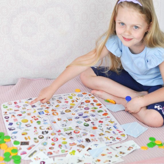 WOOPIE 2-in-1 stalo žaidimas Mažasis Detektyvas + Kinietis