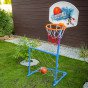 WOOPIE 2-in-1 krepšinio vartai + kamuolių rinkinys
