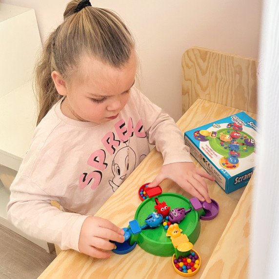 WOOPIE Arkadinė stalo žaidimo HUNGRY HAPPY FROG AND CROCODILES 3+