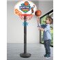 WOOPIE krepšinio komplektas su kamuoliu žaidimas įgūdžių su 93 cm