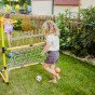 WOOPIE 2-in-1 Krepšinio rinkinys: Futbolo vartai + kamuoliai ir pompa