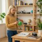 WOOPIE Žalia Riedulio 3D Labirintas Arkadinė Žaidimų Aikštė Stebuklas Kamuolys