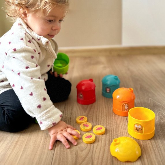 WOOPIE Edukacinė loginė žaidimo spalvų rūšiavimo klasifikacija.