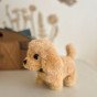 WOOPIE Interaktyvus pliušinis šuo su kaulu Bichon Golden Retriever