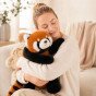 WOOPIE Svorio užtampytas žaislas Raudonasis panda Anti-streso Jutiminis sunkus meška 65cm 2500g