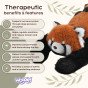 WOOPIE Raudonasis Panda Svorio Jutiklinis Tedis 1.5kg