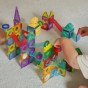 WOOPIE Magnetiniai statybiniai blokai 3D mokomas rinkinys kamuolių trasei 170 vnt.