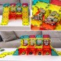 WOOPIE Magnetinės Statybinės Dėžės 7.5 cm Stovėjimas 112 vnt