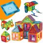 WOOPIE 3D Magnetiniai Blokeliai Švietimo Skydeliai Vaikams