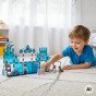WOOPIE Magnetiniai Kubai 3D Policijos Stoties Rinkinys 42 vnt.